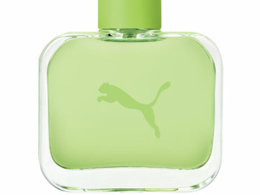 4. âPuma Green", auch hier gibt es den passenden Männerduft: Bergamotte, Maiglöckchen und weißes Zedernholz stecken in diesem Parfum. Von Puma, EdT 50 ml ca. 20 Euro