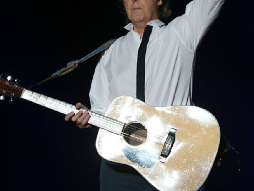 ... sowie Paul McCartney