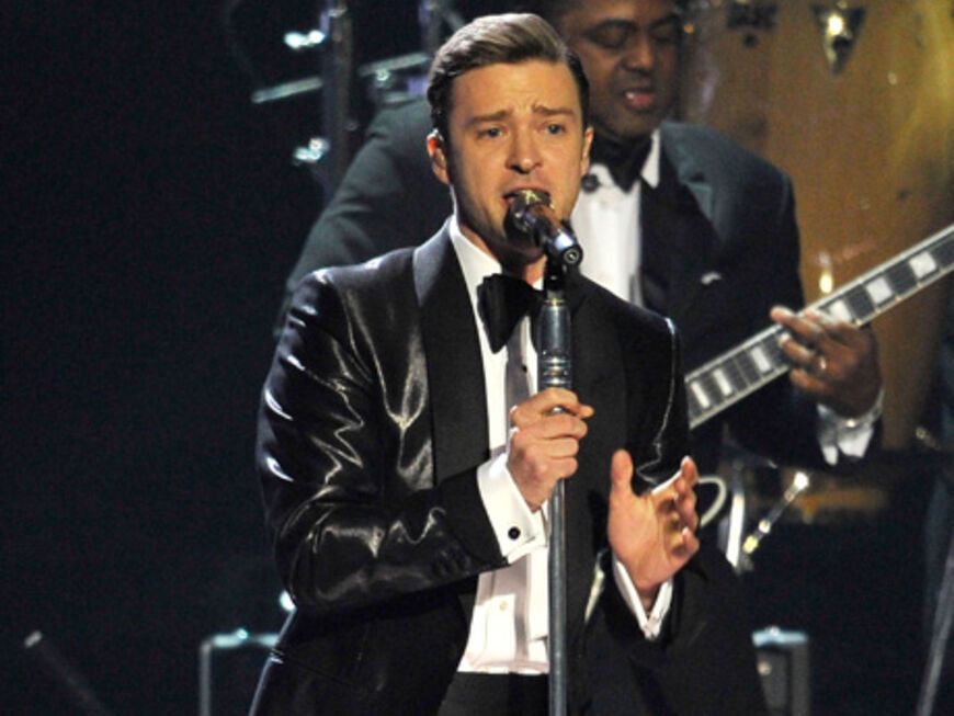 Justin Timberlake is back - und sang sich in dei Herzen der weiblichen Zuschauer