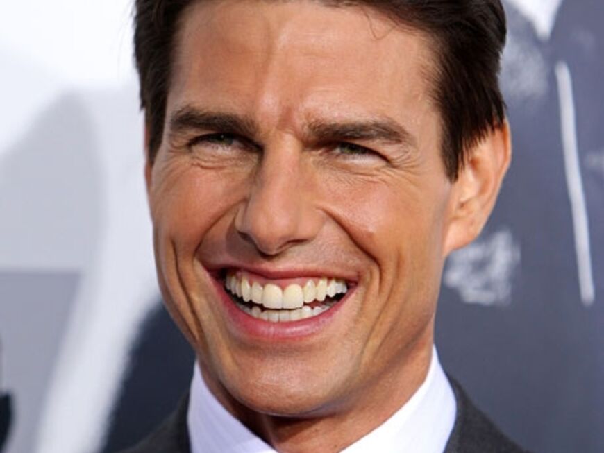 Strahlte bei der Premiere seines neuen Films "Valyrie" in New York: Tom Cruise