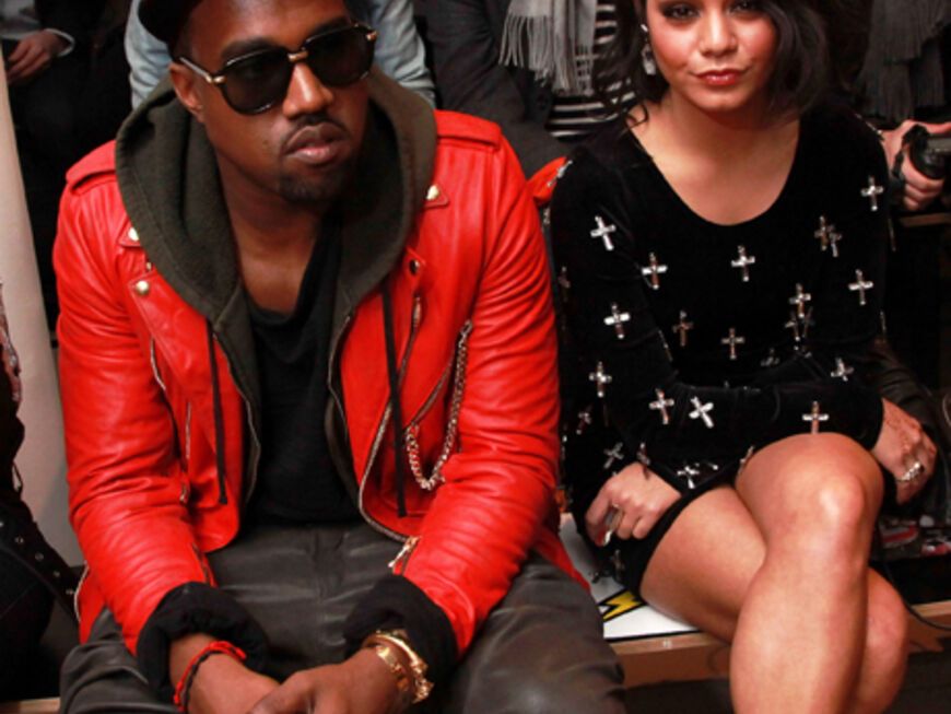Bekennende Fashion-Victims: Rapper Kanye West und Hollywood-Sternchen Vanessa Hudgens ﻿