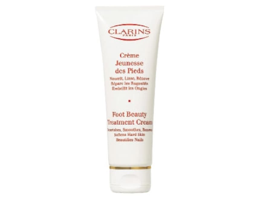 Haut- und Nagelpflege: "Foot Beauty Treatment Cream" von Clarins, 125 ml ca. 23 Euro