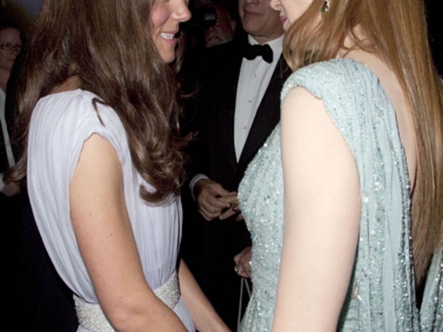 Ob sich Nicole Kidman und Kate wohl über Beauty- und Modetrends austauschten?