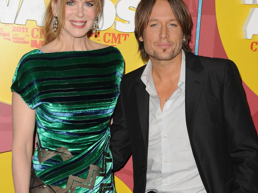 Nicole Kidman und Keith Urban konnten bei den Country Music Awards kaum die Hände voneinander lassen