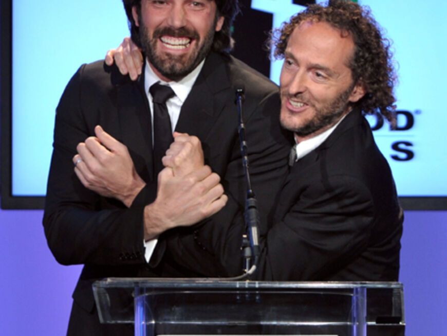 Emmanuel Lubezki ("The Tree of Life") bekam von Hollywood-Star Ben Affleck eine Auszeichnung