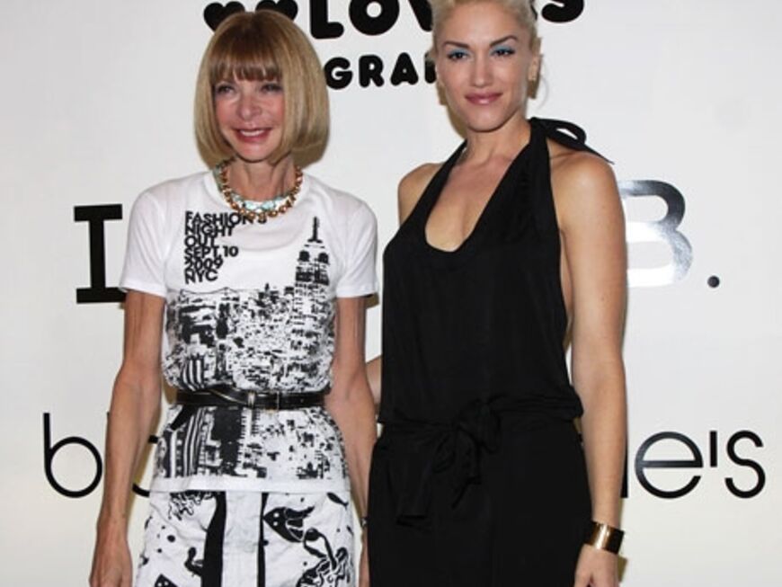 Große Ehre: Gwen Stefani und Vogue-Chefin Anna Wintour