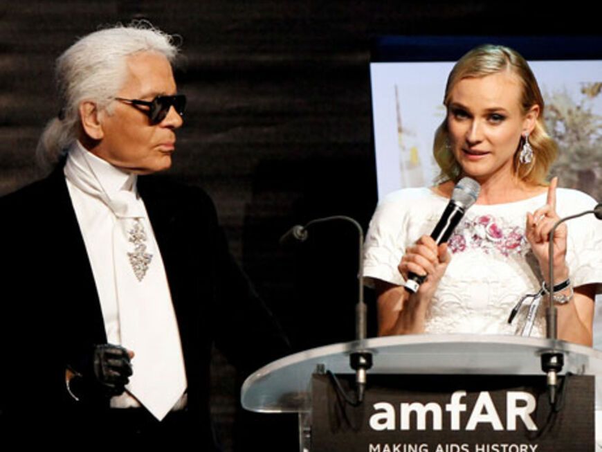 "amfAR Cinema Against AIDS Gala": Diane Krüger hielt eine Rede