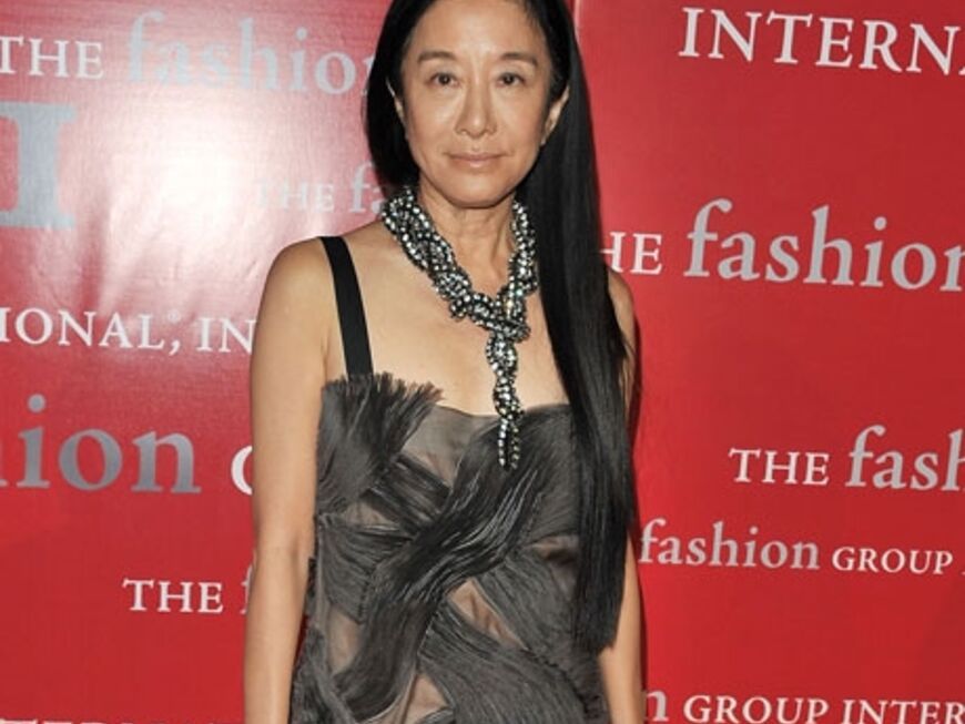 Designerin Vera Wang wollte sich die Fashion-Veranstaltung in NY nicht entgehen lassen