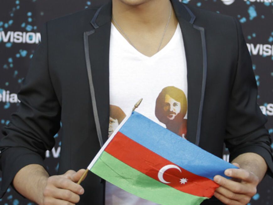 Farid Mammadov will für Aiserbaidschan den Titel holen. Er tritt mit dem Song "Hold Me" an