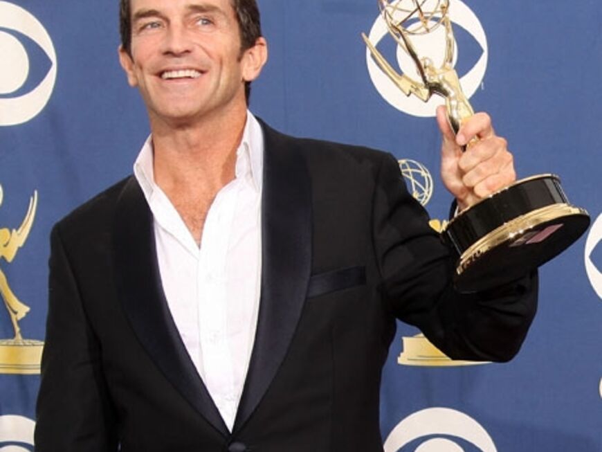Jeff Probst gewann auch einen Emmy als "bester Moderator einer Reality-Show" ("Survivor")