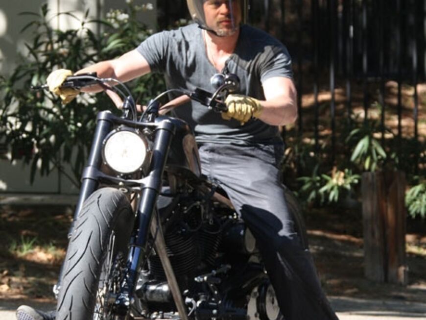 Der Hollywood-Star wurde am 09. Juli auf seinem Bike gesichtet