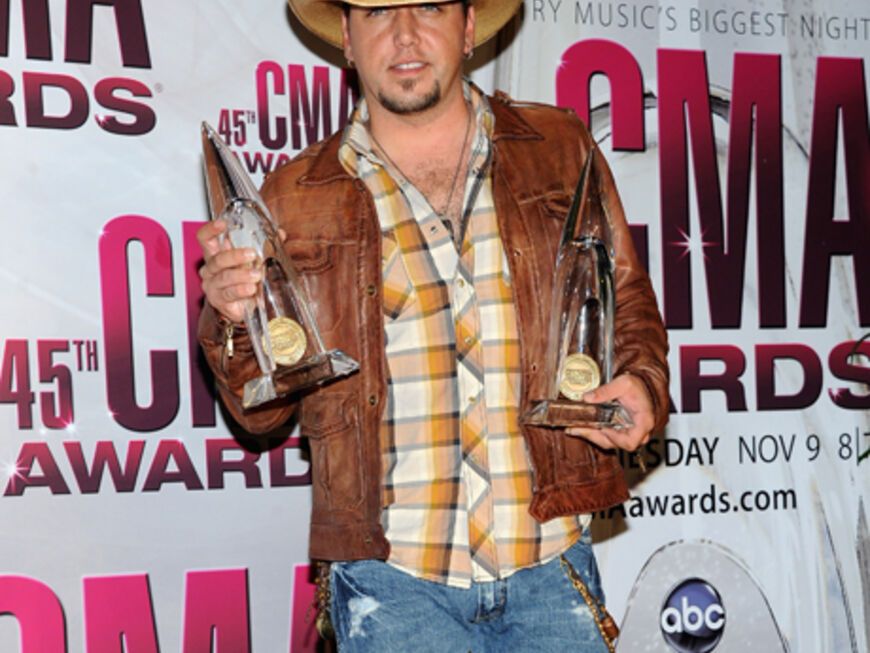 Jason Aldean freute sich über seine Country Music Awards