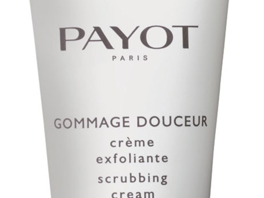 Peelt cremig sanft mit Ananasextrakten: "Gommage Douceur" von Payot, 75 ml ca. 26 Euro