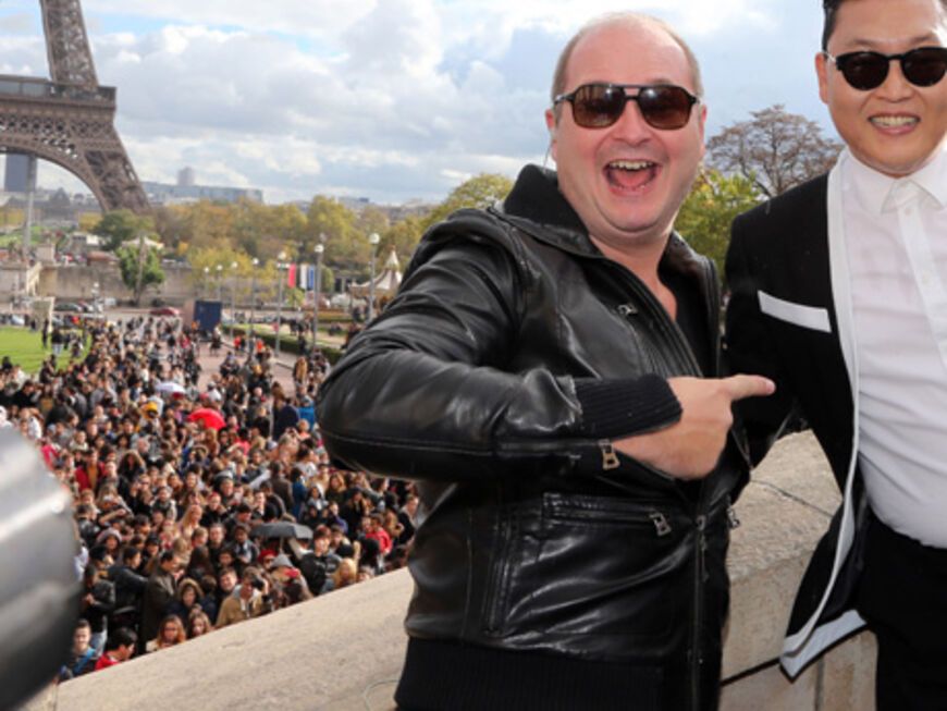 Psy in Paris: Über 20.000 Fans tanzten mit ihm seinen "Gangnam Style"