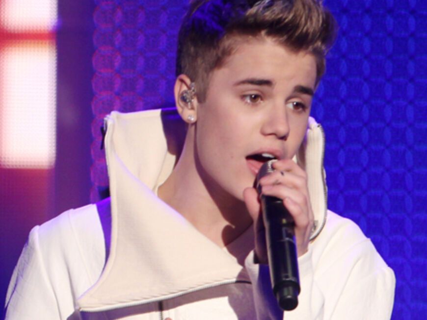 Da schlugen alle Mädchenherzen höher: Justin Bieber trat bei den Bambis 2011 auf