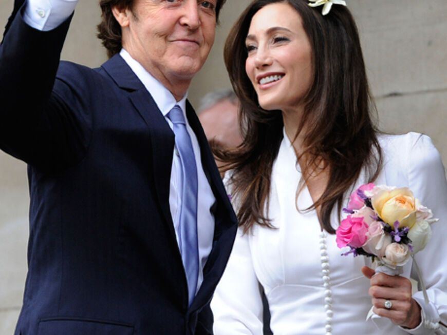 Schönes Paar: Paul McCartney und Nancy Shevell