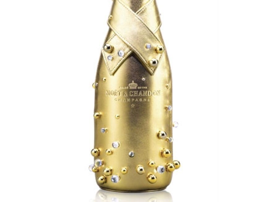 Moët & Chandon Midnight Gold Flasche mit Brut ImpÃ©rial, ca. 250 Euro