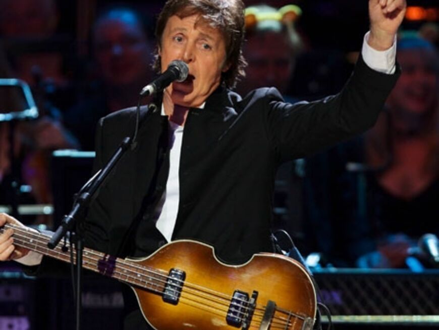 Paul McCartney freut sich über die großartige Stimmung