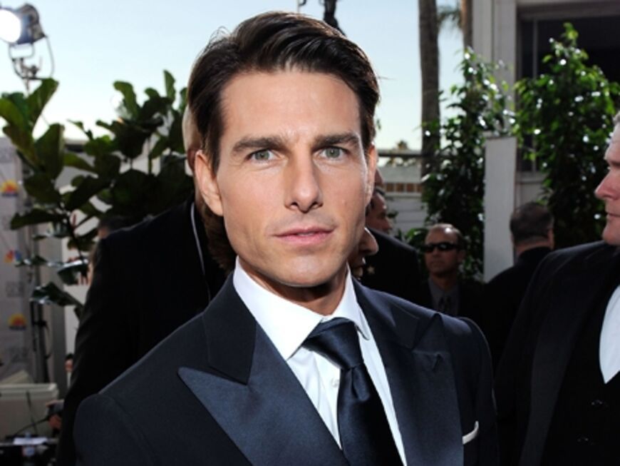 Tom Cruise nahm diesmal keinen Preis entgegen, sondern durfte den Globe für den besten Film überreichen. 
