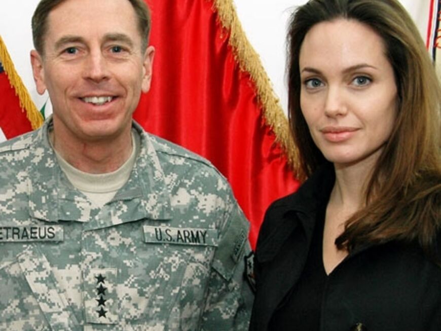 Angelina Jolie im Irak