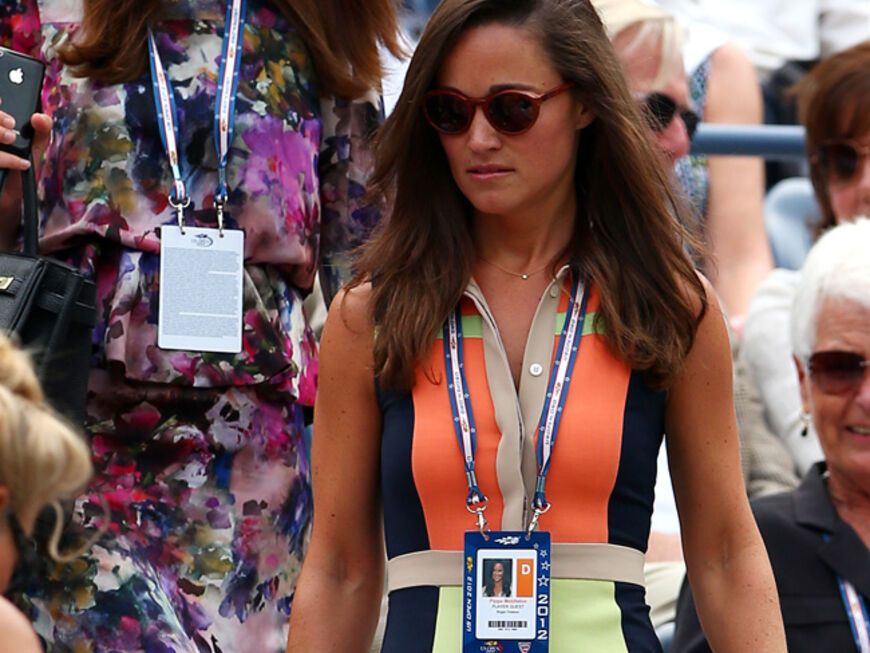 Pippa Middleton bleibt auch hinter ihrer dicken Sonnenbrille nicht unerkannt