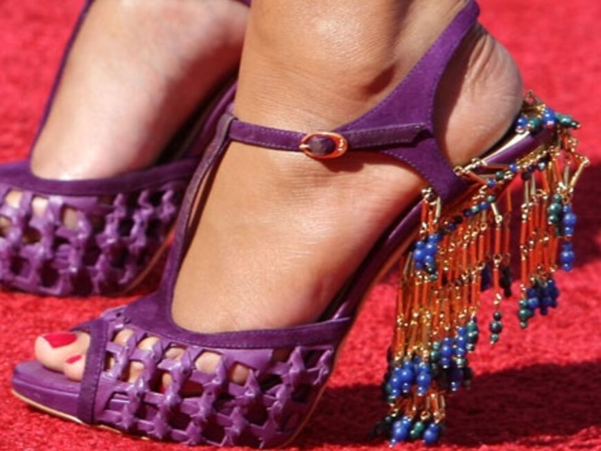 Stilvoll: Die Schuhe von Beyonce Knowles