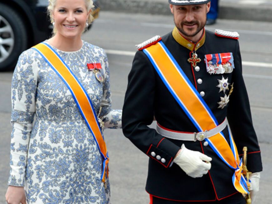 Prinzessin Mette-Marit mit Ehemann Kronprinz Haakon von Norwegen