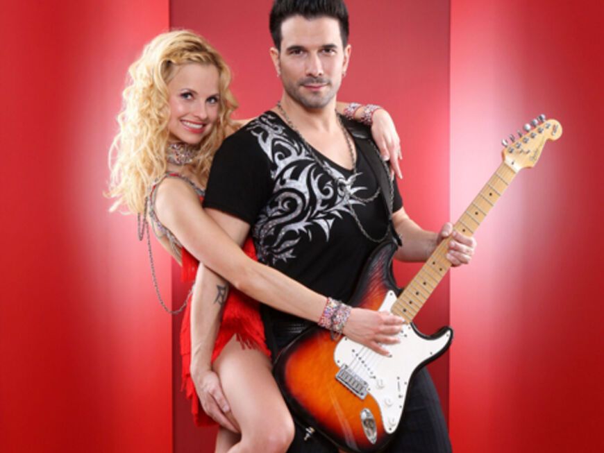 Sänger Marc Terenzi mit Profitänzerin Sarah Latton