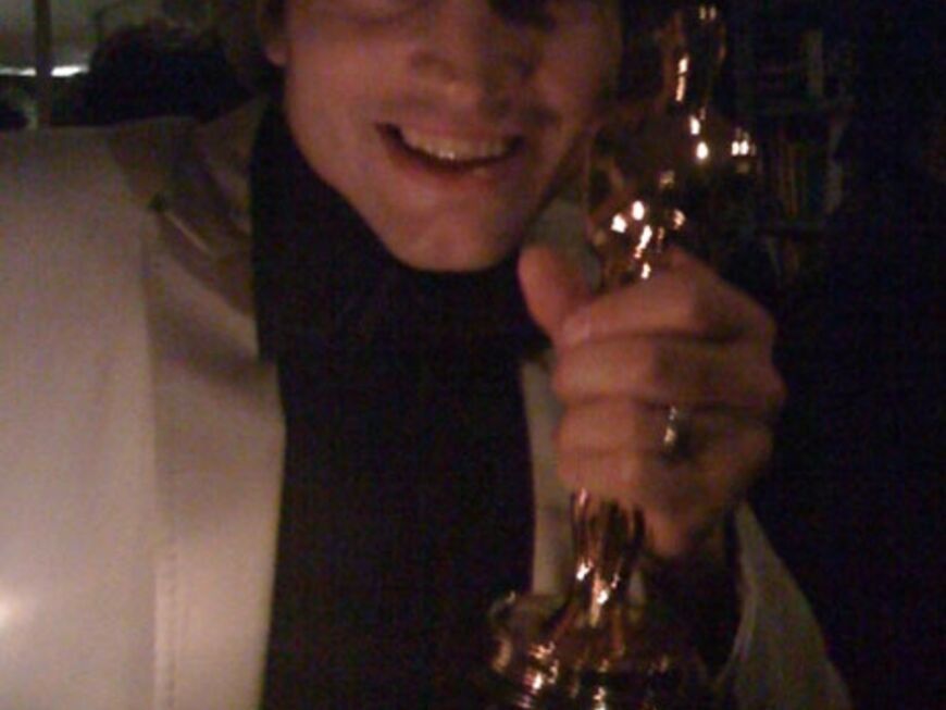 Ein besonderes Highlight war die Live-Berichterstattung von den Oscars. Copyright: Twitpic, Twitter 