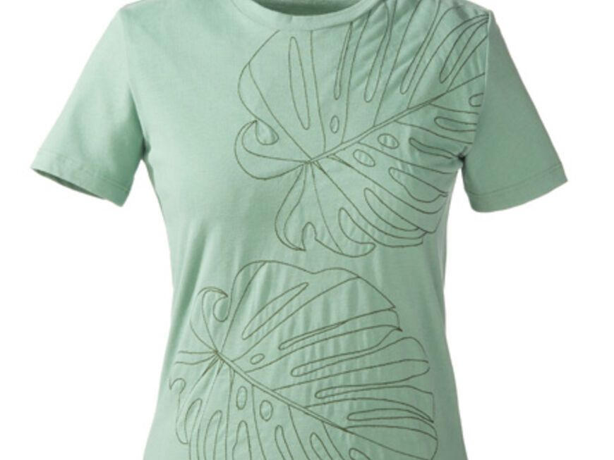 Zarte Palmenblätter machen aus diesem Shirt einen echten Hingucker! Von Flip Flop, ca. 50 Euro