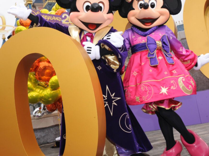 Happy Birthday! Minnie und Mickey Mouse feiern den 20. Geburstag ihres Disneylands in Paris