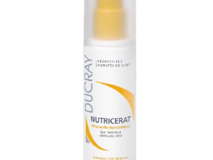 Nutricerat - Ultra Nutritiv Haarschutzspray nährt und repariert, von Ducray, 75 ml ca 12 Euro  