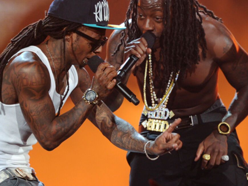 Und auch mit Lil' Wayne lieferte Ace Hood eine ordentliche Performance ab