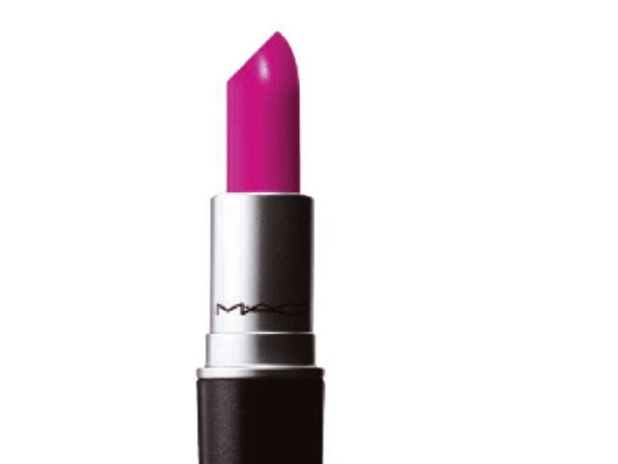 Mutig: Pink Lady "Lipstick  New York Apple" von Mac, ca. 18 Euro  