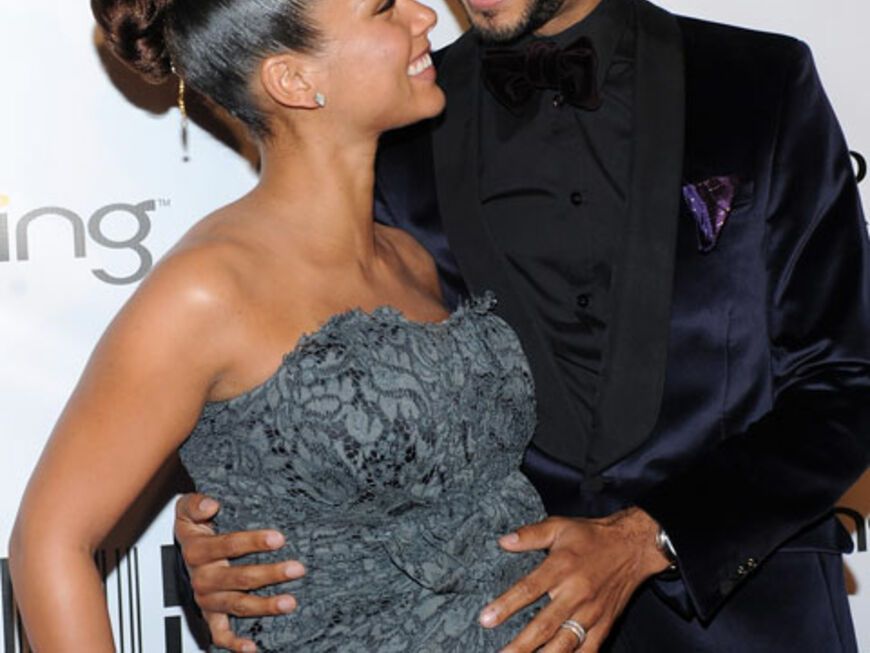 Alicia Keys und ihr Ehemann Swizz Beatz sind seit Oktober stolze Eltern des kleinen Egypt Daoud Dean ...