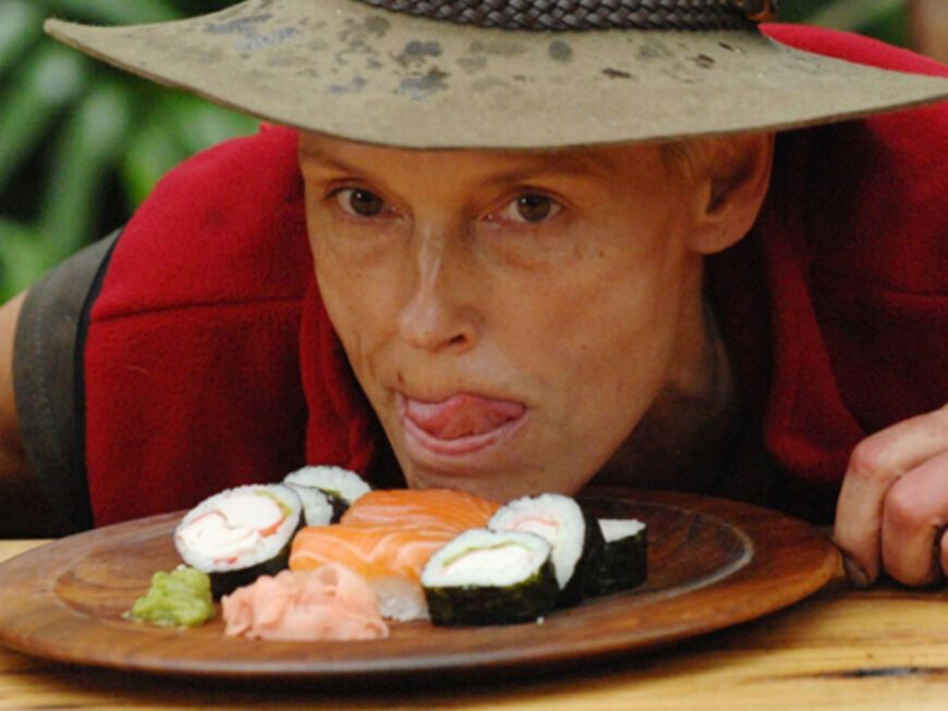 Leckeres Sushi oder doch lieber Truthahn-Hoden? Brigitte entscheidet sich für Zweites