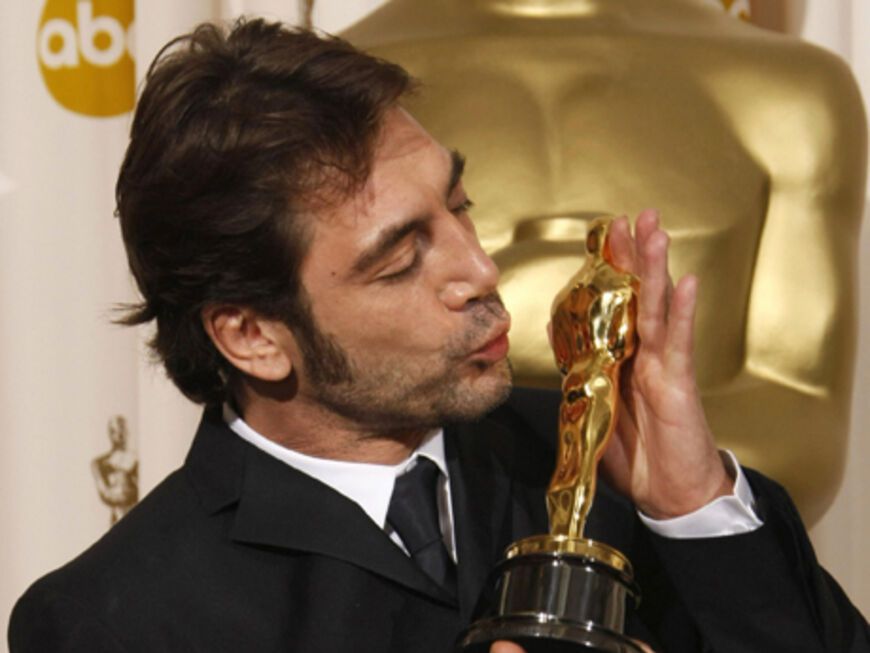 Gewinner für "No Country For Old Men" in der Kategorie bester Schauspieler: Javier Bardem (2008)