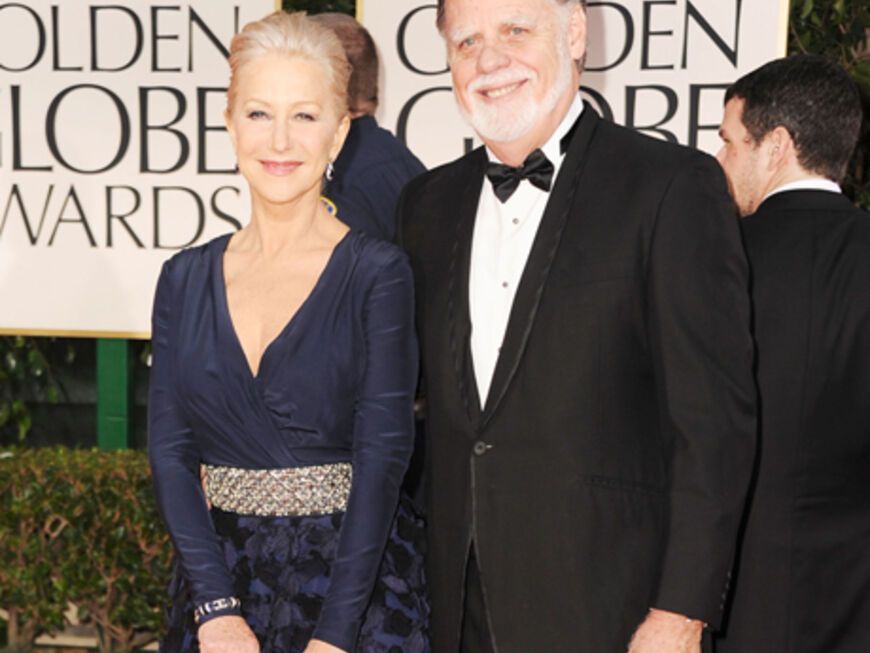 Helen Mirren kam in Begleitung von ihrem Parnter Taylor Hackford