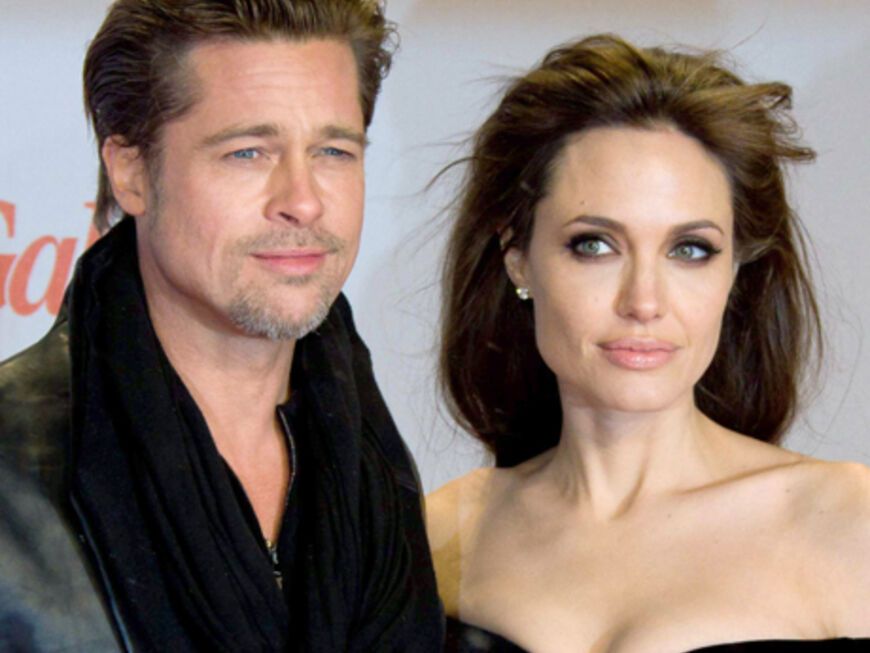 So schööööön! Brad Pitt und seine Angelina Jolie