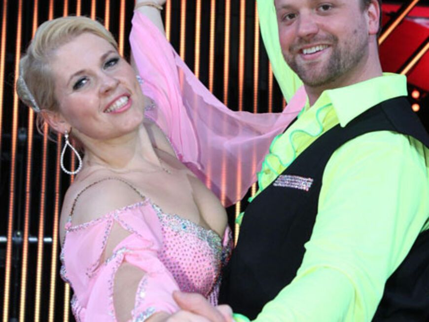 Diese beiden stehen heute Abend (18. Mai) im Finale von "Let's Dance" 2011: Maite Kelly und Moritz A. Sachs. Es bleibt spannend, wer am Ende das Rennen machen wird!