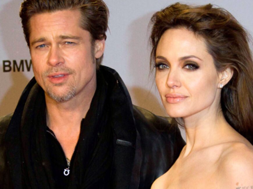 Glamour-Auftritt à la Pitt-Jolie: Auf der große Europapremiere im CineStar in Berlin zeigte sich die Hauptdarstellerin gemeinsam mit ihrem Brad