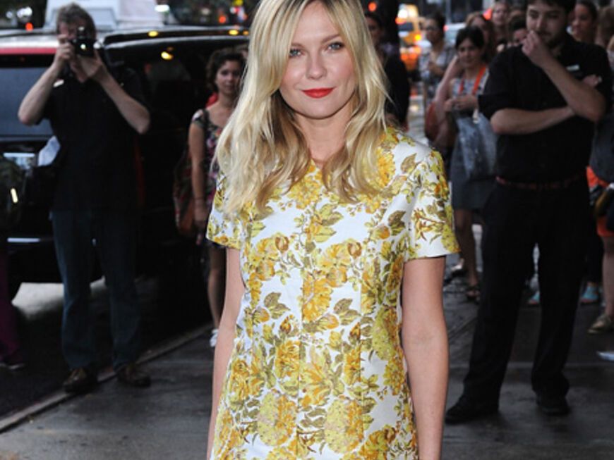 Schauspielerin Kirsten Dunst trug zur "Bachelorette"-Premiere in New York eine Kombi von Freundin Stella McCartney