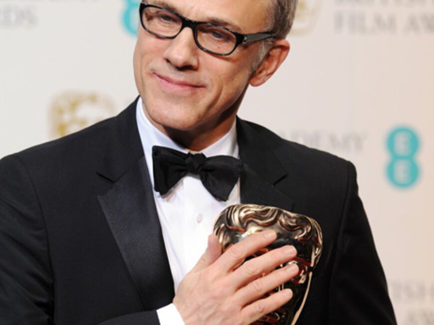 Christoph Waltz könnte auf dem Weg zu seinem nächsten Oscar sein. Der Hollywood-Star räumte bei den BAFTA Awards, die am Sonntag, 10. Februar 2013 in London verliehen wurden, für seine Rolle in "Django Unchained" wieder ab - in der Kategorie "Beste Nebenrolle"