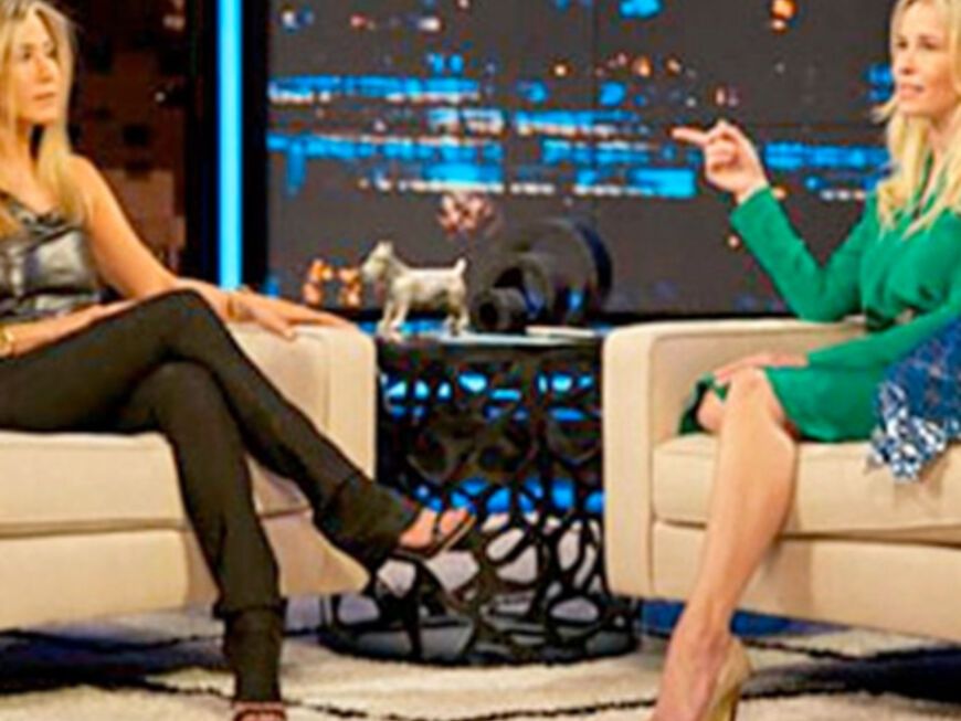 Jennifer Aniston spricht bei Chelsea Handler so offen wie nie. Die beiden sollen schon seit Jahren eng befreundet sein