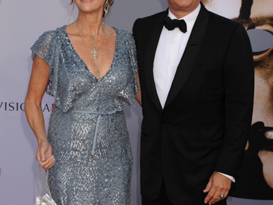 Tom Hanks kam gemeinsam mit seiner Ehefrau Rita Wilson