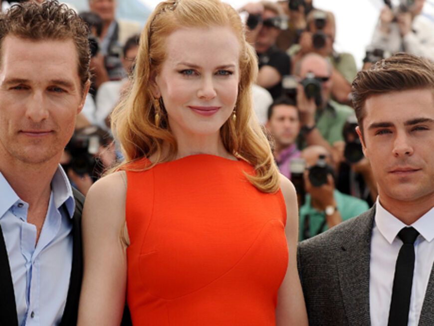 Gemeinsam mit Nicole Kidman und´ Matthew McConaughey stellte er seinen neuen Film "The Paperboy" vor
