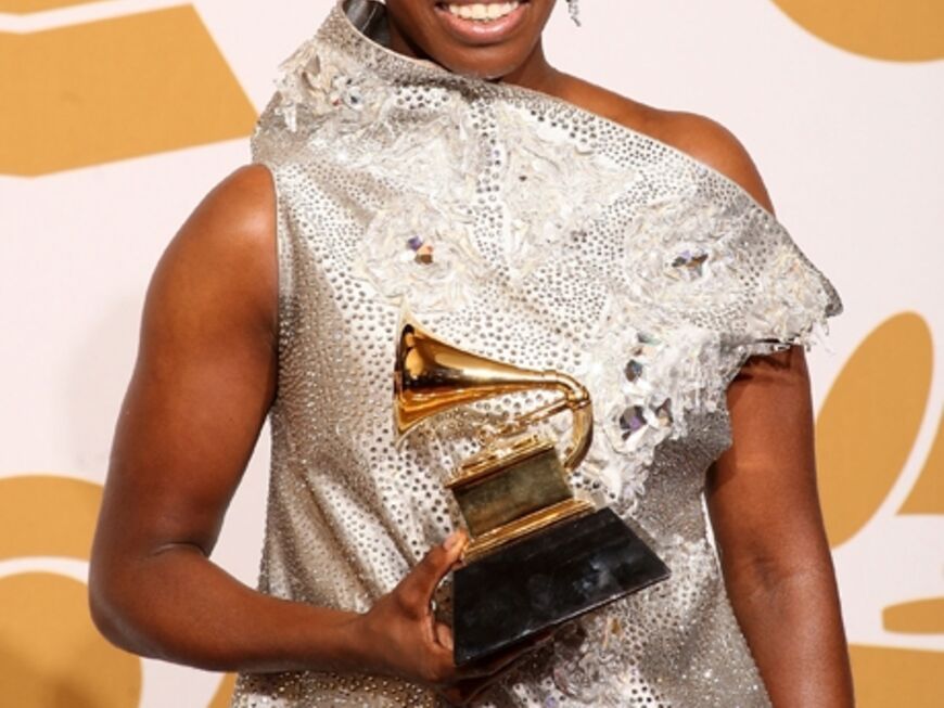 Sängerin Estelle erhielt einen Grammy für ihr Duett "American Boy" mit Kanye West