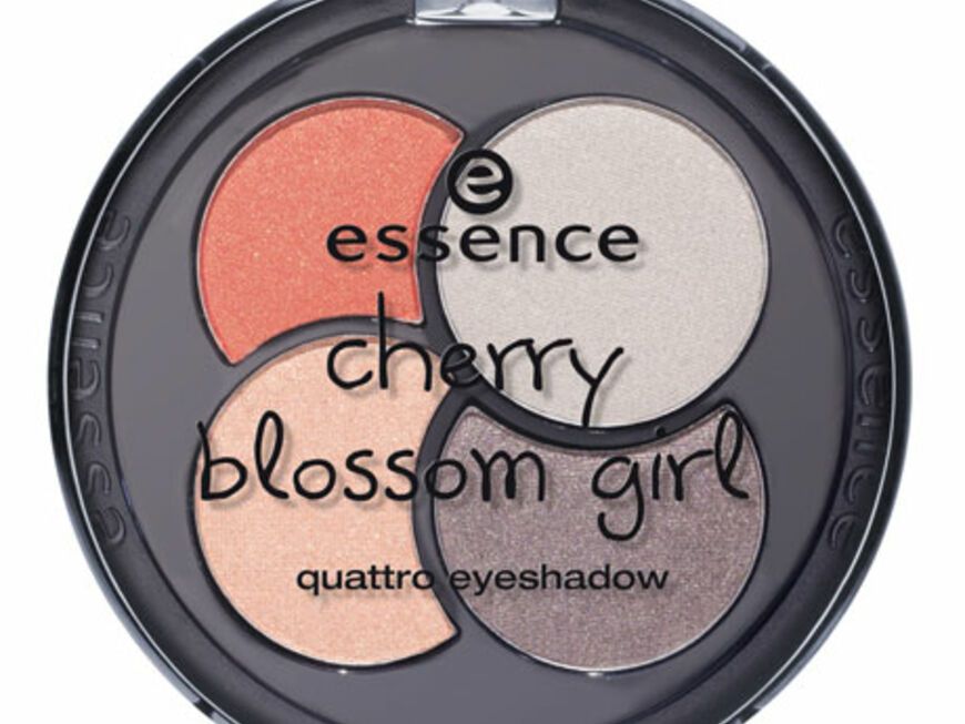 "Cherry Blossom Girl Quattro Eyeshadow" von Essence, limitiert, ca. 3 Euro