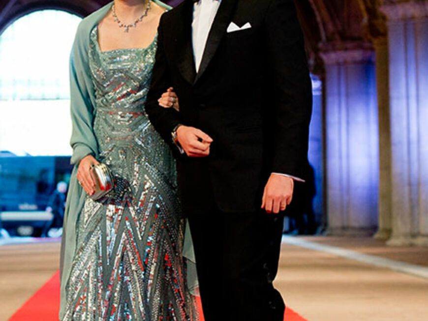 Prinzessin Stephanie und Prinz Guillaume von Luxemburg