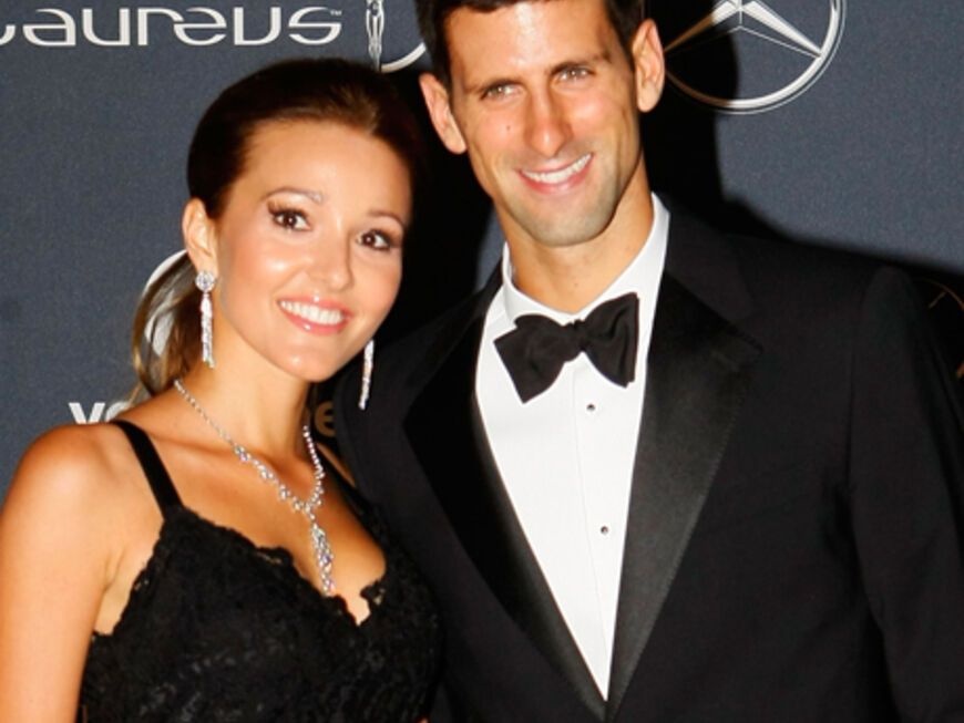 Novak Djokovic und Jelena Ristic
